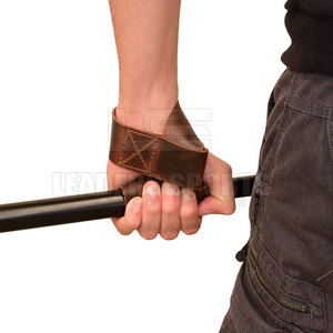 Correas Ajustables de Cuero para Levantamiento de Pesas con Logotipo Personalizado, Soporte de Agarre Fuerte para Ejercicios de Peso Muerto y Tracción - Product Image 2