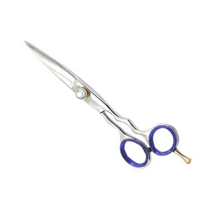 Ciseaux de coiffeur 2026 en acier inoxydable 4Cr13 avec pointe arrondie, poignée pour droitier, design de logo personnalisé, haute qualité, prix abordable - Product Image 3