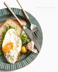 Châu Âu nhà hàng dinnerwares <span class=keywords><strong>Set</strong></span> nổi màu xanh lá cây trắng sứ gốm tấm và bát sang trọng Bộ đồ ăn thiết lập - Product Image 5