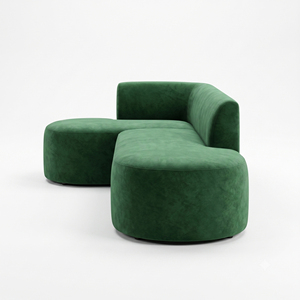 L Shape <b>Sofa</b> Natural <b>Wood</b> <b>Frame</b> Minimalism Design Style Vietnam Origin 3 year Warranty Wide 210 x Deep 150 cm - Product Image 2