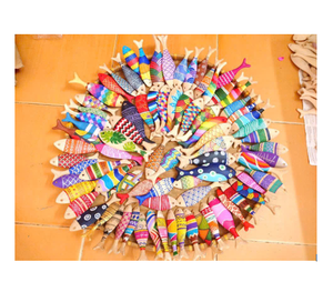 Wholesale Wooden Fish Handcrafted Natural Wood Decorative Ornament For Bulk Purchase International Trading Company Supply Now - Product Image 1