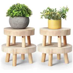 Support pour plantes en bambou, écologique, support pour plantes à plusieurs niveaux, porte-pot de fleurs, étagère de présentation pour la décoration de la maison et du balcon - Product Image 1