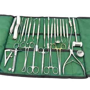 MEDZORA SURGICAL MS-6018 Kit d'instruments chirurgicaux dentaires orthodontiques certifié MEPS, 26 pièces, en acier inoxydable allemand, pour implantation manuelle - Product Image 5
