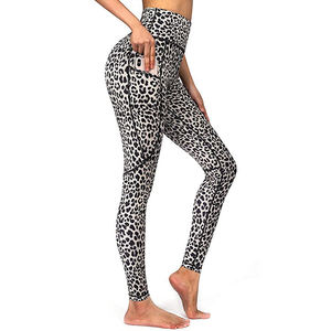 Best Sellers High Waist Plus Size <b>Leggings</b> with <b>Pockets</b> Workout Gym Fitness Yoga Pants Women Breathable Stretch Activewear - Product Image 3
