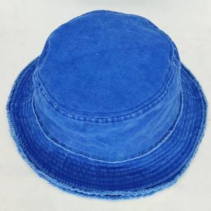 Chapeau Bob en Jean Lavé et Délavé à Bord Large pour Femme, Protection Solaire Printemps-Été - Product Image 3