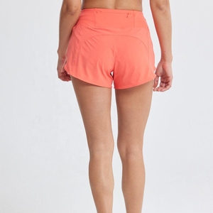 Nouveauté : Shorts de course confortables pour femmes, pour la salle de sport, 100% coton, design personnalisé, shorts pour femmes pour le fitness, OEM - Product Image 3