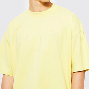 Camiseta Extra Grande de Algodón 100% para Hombre, Transpirable, de Secado Rápido, Manga Corta, Cómoda, Estilo Hip Hop, Precio de Fábrica - Product Image 3