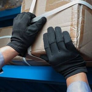 Gants vintage en cuir de chèvre respirant pour moto, protection contre les chocs, compatibles écran tactile, résistants pour le cyclisme en extérieur - Product Image 3