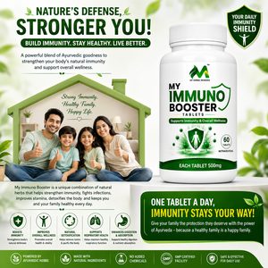 MY HERBALS MY IMMUNO BOOSTER Extracto de Planta 500mg Tableta Fórmula Herbal Antioxidante y de Bienestar Inmunológico Diario Para Hombres y Mujeres - Product Image 6