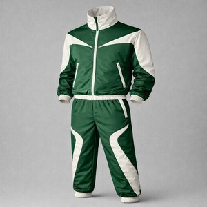 Pantalon coupe-vent sportif réversible en nylon écologique grande taille, respirant, imprimé, teint en pièce, avec logo, collection automne 2026 - Product Image 1