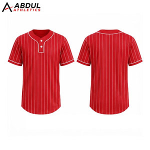 Camiseta de Béisbol para Hombre, Tejido Resistente, Ajuste Transpirable, Ideal para Prácticas y Juegos al Aire Libre con Movimiento Flexible - Product Image 1