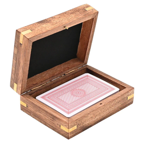 Porte-cartes en bois pour jeux et cartes de visite, présentoir de cartes en bois, porte-cartes de visite en bois - Product Image 5