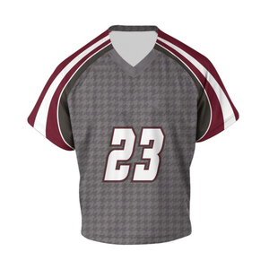 Maillot de lacrosse 100 % polyester, design unique 2026, disponible à prix raisonnable, service OEM - Product Image 1