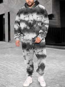 Chándal Tie Dye para Hombre de Material Duradero, Precio al por Mayor, Logotipo/Colores Personalizados, Chándal Tie Dye Antiarrugas con Calidad Premium - Product Image 4