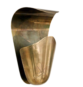 Lámpara de Pared con Acabado Dorado, Aplique de Pared de Hierro Contemporáneo con Acabado Dorado para Sala de Estar, Tamaño Personalizable, Iluminación Decorativa para el Hogar - Product Image 1