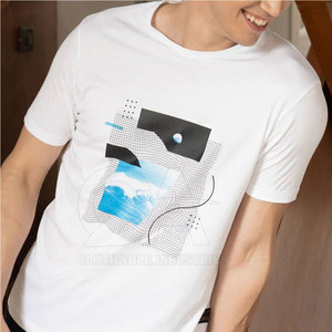 T-shirt imprimé graphique pour homme, coupe ample, mode estivale, streetwear, t-shirt graphique pour homme, manches courtes, t-shirt en coton surdimensionné - Product Image 5