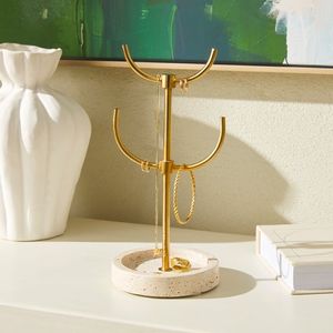 Premium Quality Metal Jewelry Stand Organizer With Anti Rust Finish For Necklace Bracelet And <b>Ring</b> <b>Storage</b> - Product Image 4