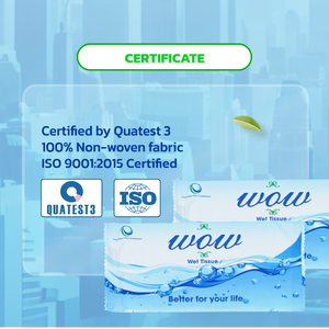 Wow Premium Non-Woven Cold <b>Wipes</b> With Magnolia Scent Vietnam Factory's <b>Cleansing</b> and Deodorizing Product - Product Image 6