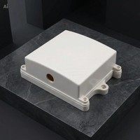 Boîtier de jonction électrique industriel personnalisé en ABS, étanche IP65, avec trous découpés, gravure laser, impression sérigraphique, 90x85x40mm, pour l'électronique