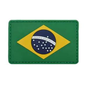 Custom 3D Embossed Rubber PVC <b>Sew</b>-<b>On</b> <b>Patches</b> with Nonwoven Felt Fabric for Clothing - Product Image 1