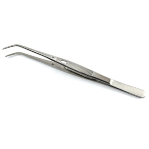 Pinzas Dentales Profesionales de Acero Inoxidable, Pinzas de Precisión para Aplicaciones Clínicas y Quirúrgicas - Product Image 1