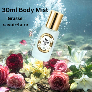 Brume pour le corps 30 ml, ingrédients français, parfum rafraîchissant longue durée, vente en gros, OEM, étiquette privée - Product Image 1