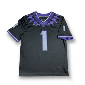 High Quality Customized Men's Soccer Fans Jersey Breathable Quick Dry Custom Colors Logos Sublimation Print OEM Service Latest - Product Image 1