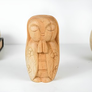 Estatua de madera al por mayor, esculturas temáticas de Buda, decoración del hogar, escultura, adornos, estatuas de madera natural - Product Image 5