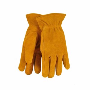 Gants de conducteur en cuir de vachette pleine fleur de haute qualité, résistants à l'abrasion, pour la protection personnelle, le jardinage domestique, vente en gros - Product Image 1