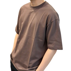 Wholesale 100% Cotton Blank Oversized <b>Tshirt</b> 260Grams Heavy Weight Custom 100% cotton T-shirt for <b>men</b> loose fit - Product Image 1