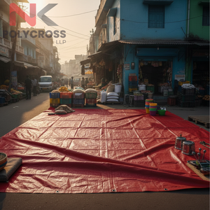 Bâche imperméable de qualité commerciale, résistante aux UV, pour la protection contre la pluie en extérieur, le transport et l'utilisation en entrepôt - Product Image 2