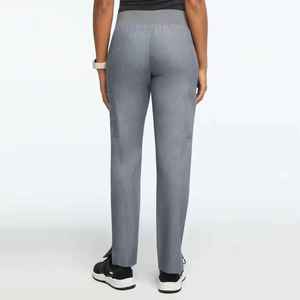 Conjuntos de Uniformes Médicos de Enfermería para Hospital, Tela de Satén de Algodón, Ligeros, Nueva Moda, Uniformes Médicos Unisex, Pantalones Deportivos de Enfermería - Product Image 5