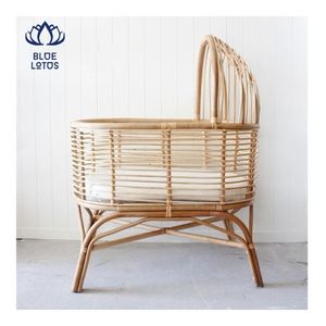 Cuna de Ratán para Bebé MOST WANTED 2026, Estructura Segura y Duradera para un Sueño Tranquilo y un Balanceo Suave para una Relajación Delicada - Product Image 3