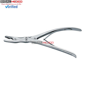 Pinces à os Stille Rongeurs 24 cm à double action, instrument chirurgical orthopédique et neurochirurgical en acier inoxydable de haute qualité allemande - Product Image 3