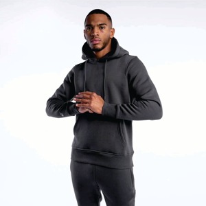 Sudadera con Capucha para Hombre, Capa Intermedia, Forro Polar de Peso Medio, 100% Algodón, Resistente al Viento e Impermeable, Informal, para Uso Diario y Actividades al Aire Libre - Product Image 1