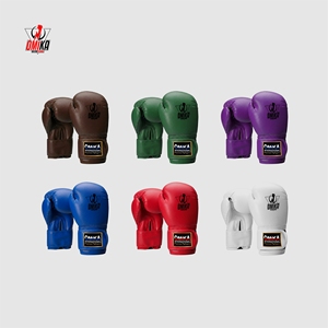 Professional-grade boxing <b>gloves</b> featuring customizable logo options. Constructed with lightweight, breathable PU/<b>PVC</b>/leather - Product Image 4
