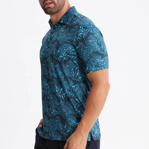 Polo de sport décontracté à manches courtes pour homme, respirant, en coton, coupe classique, impression personnalisée, vêtements d'été - Product Image 2