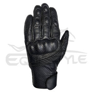 Guantes de Motociclismo Negros al por Mayor, Guantes de Moto con Protección Completa para los Dedos, Fabricante Personalizado, Guantes de Motocicleta Duraderos con Agarre - Product Image 2