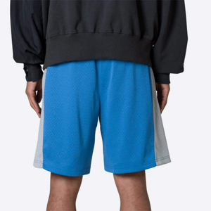 Pantalones cortos de malla de baloncesto sublimados de poliéster para hombre, de alta calidad, con logo personalizado, estampados para verano, para gimnasio, deportes, natación y playa. - Product Image 5