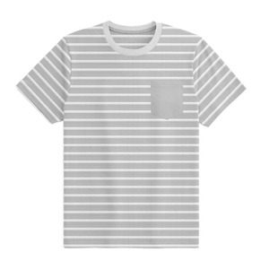 T-shirt sportif respirant en jersey 100 % coton pour homme, coupe droite, col rond, séchage rapide, manches courtes, style urbain - Product Image 1