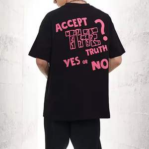 Camiseta de Moda para Hombre, 100% Algodón, Tejido Duradero, Ligero, Antiarrugas, Transpirable, de Alta Calidad, Gran Venta - Product Image 4