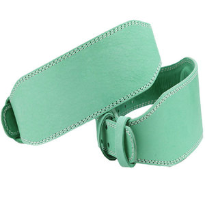 Ceinture de soutien en cuir pour haltérophilie avec sangle réglable, protection professionnelle, design léger et confortable - Product Image 1
