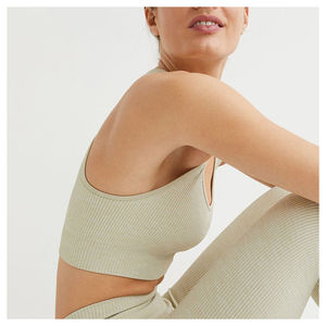 Sujetador Deportivo Transpirable de Talla Grande para Mujer, Diseño Personalizado, con Push-Up Frontal, para Gimnasio, Fitness, Yoga, Sin Tirantes, Alta Calidad - Product Image 4