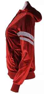 Vêtements de sport à haute élasticité, coupe ajustée, séchage rapide, tissu doux, tenue d'entraînement, performance sportive, survêtement en velours - Product Image 4