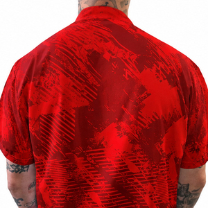 Gilet de barbier à manches courtes au design unique pour hommes, personnalisable, vêtement de travail doux pour salon et facile à nettoyer - Product Image 6