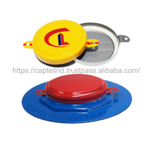 ฝาปิดถังโลหะแบบเหล็กเคลือบดีบุก ขนาด 2 นิ้ว และ 3/4 นิ้ว สำหรับปิดผนึกถังน้ำมันและสารเคมี ป้องกันการรั่วซึม แน่นหนา ปลอดภัย - Product Image 1