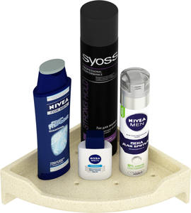 Organizador de Baño Apilable de 9 Pulgadas, Estante Triangular de Alambre para Artículos de Aseo y Ahorro de Espacio en la Encimera - Product Image 2