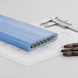 CMK Industrial Rubber Flat <b>Cable</b> 18 Core X 1.5mm for Elevator Use 750V 105C Working Temp Made in India - Product Image 6