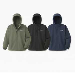 Men's winter windbreaker <b>Fleece</b> <b>lined</b> plus size Custom logo <b>jacket</b> Wholesale low price Men's Windbreaker <b>jacket</b> - Product Image 5