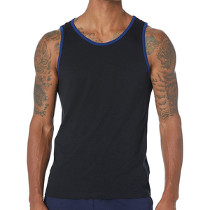 Men's New Sleeveless <b>Tank</b> <b>Top</b> Custom Made Breathable Solid Color Cotton & Spandex Plus Size Affordable <b>Tank</b> <b>Tops</b> Men - Product Image 1